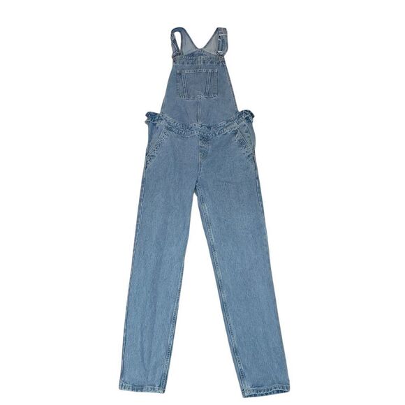 ASOS Blue Denim Overalls Adjustable Straps - Picture 1 of 4